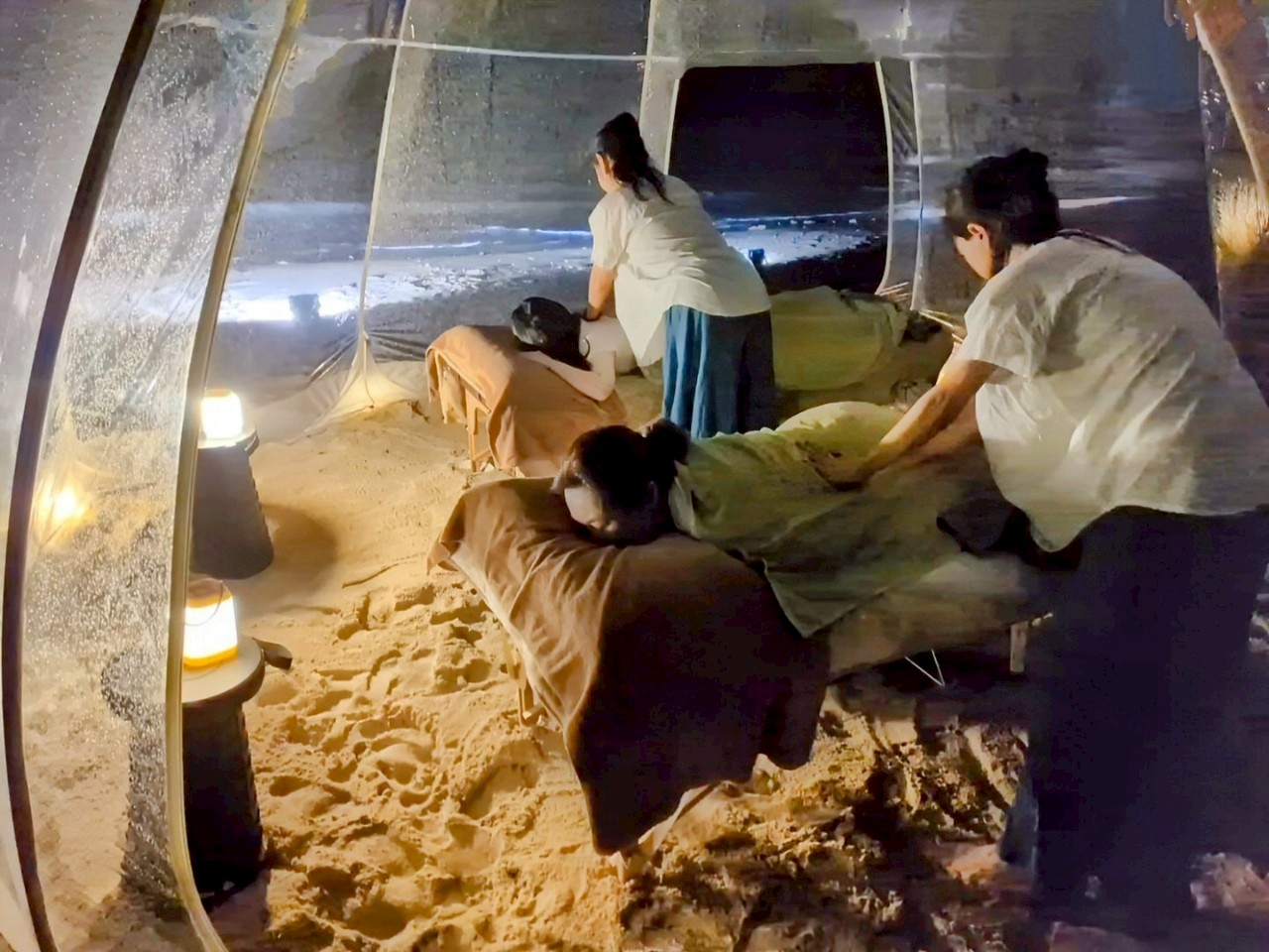 Open Air Massage【本部町・瀬底島のビーチorケイブ】18:30 / 20:00 / 21:30スタート お友達やカップル、サプライズプレゼントにも◎の画像